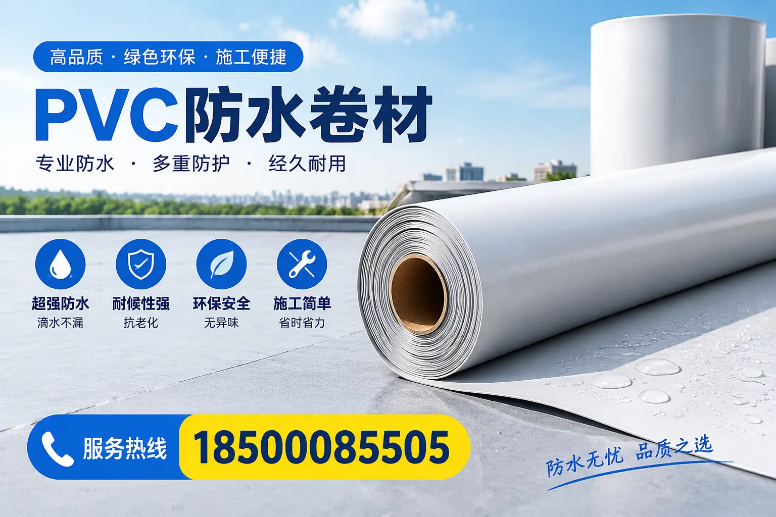 选用PVC防水卷材时需要避开的常见误区，特别是在西宁