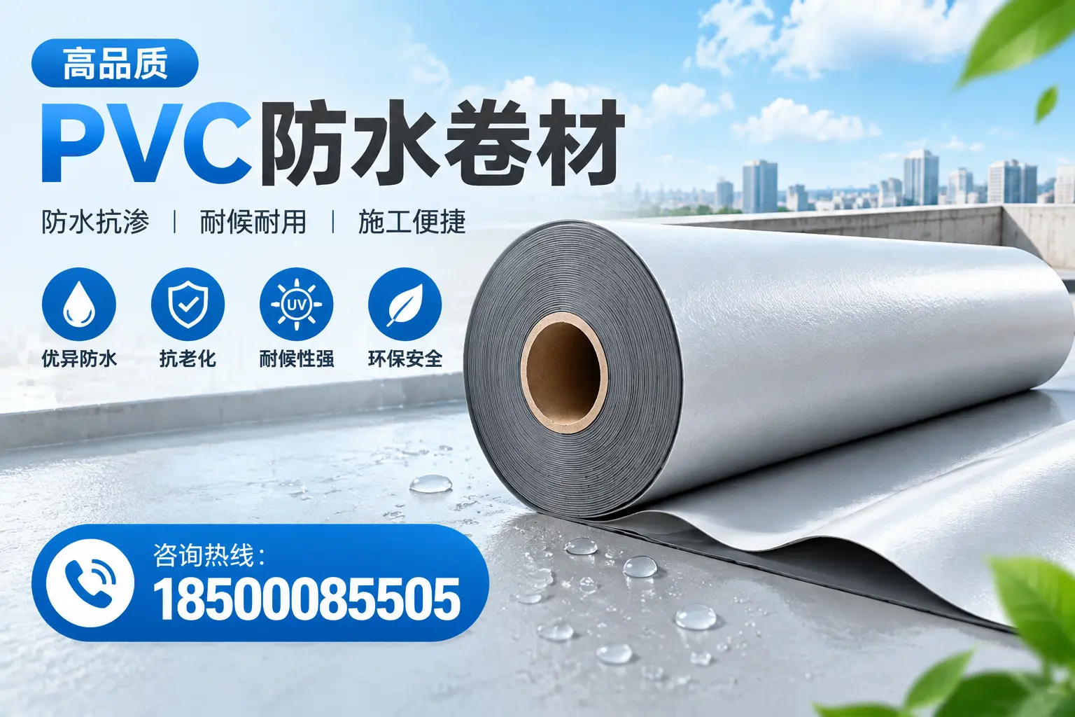 什么是pvc防水卷材？西宁消费者需了解的基础知识